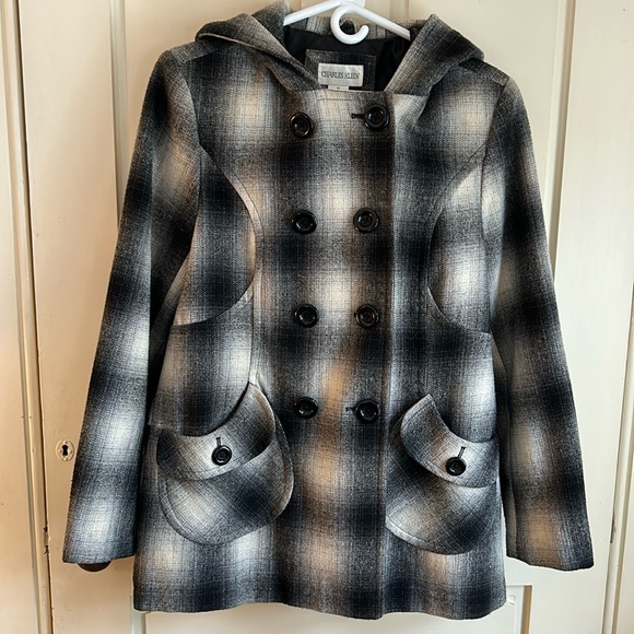 Women’s Charles Klein Wool/Lined Coat-Size 10 - Picture 1 of 7